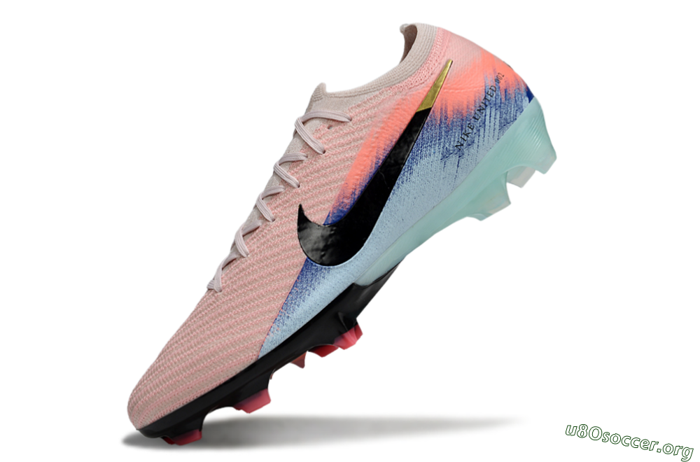 Nike Air Zoom Mercurial Vapor 16 Elite FG Football Boots - Pink/Black/Jade 5
