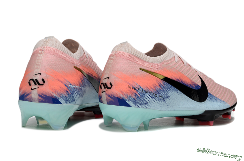 Nike Air Zoom Mercurial Vapor 16 Elite FG Football Boots - Pink/Black/Jade 6