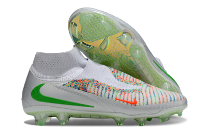 Nike Phantom 6 Elite FG Football Boots - White/Red/Yellow