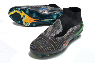 Nike Phantom 6 Elite FG Football Boots - Black/Yellow/Red
