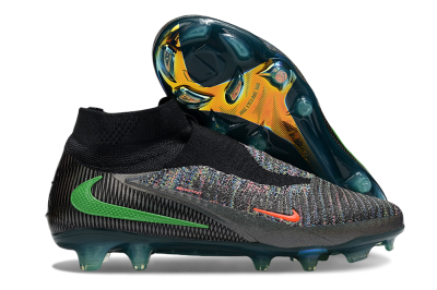 Nike Phantom 6 Elite FG Football Boots - Black/Yellow/Red