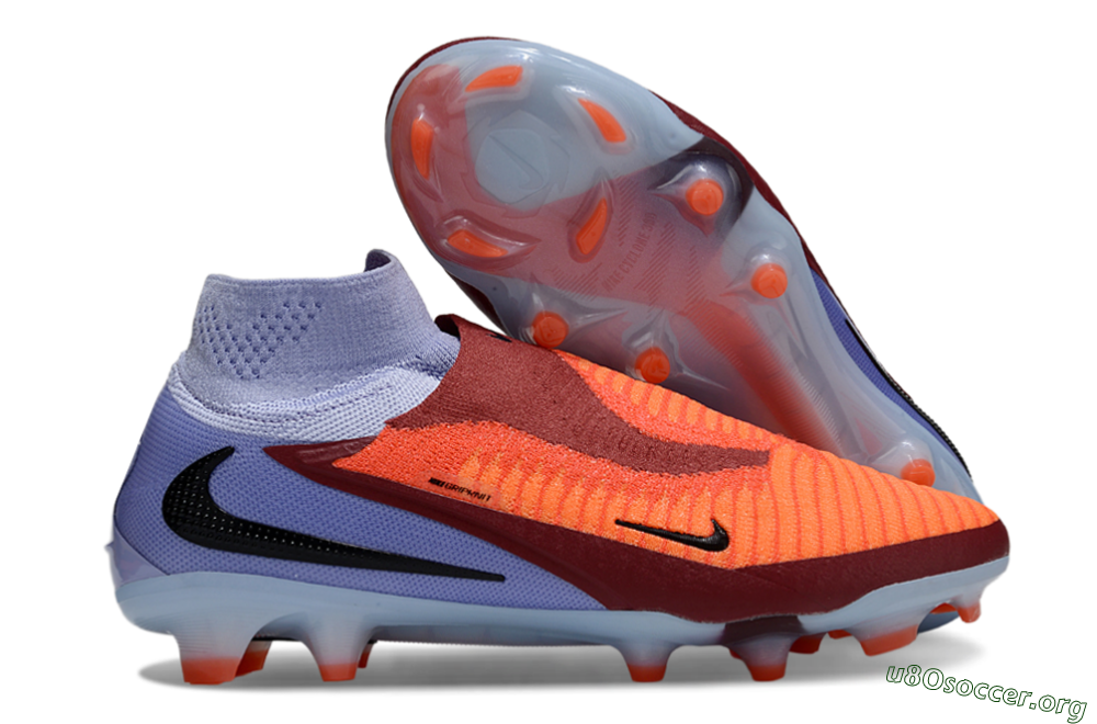 Nike Phantom 6 Elite FG Football Boots - Red/Blue/Black 2