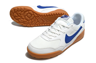 Nike Terra Manta TF Football Shoes - White/Blue/Brown