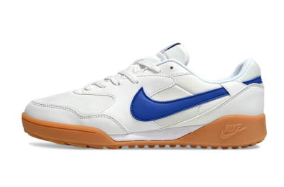 Nike Terra Manta TF Football Shoes - White/Blue/Brown