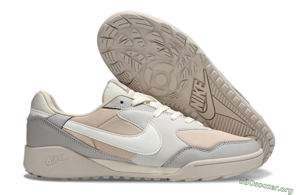Nike Terra Manta TF Football Shoes - Pink/Grey/White 2