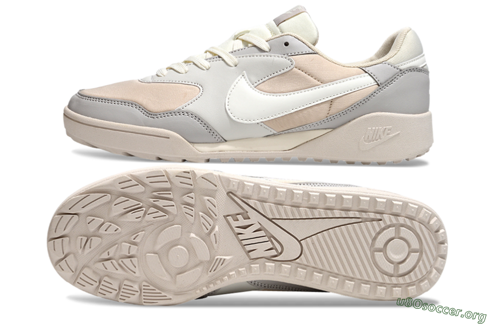 Nike Terra Manta TF Football Shoes - Pink/Grey/White 1