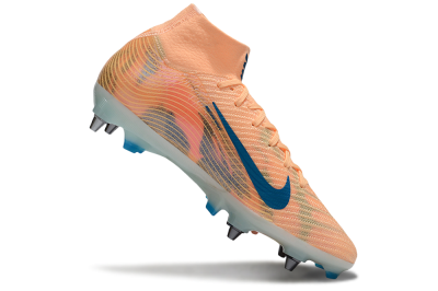 Nike Air Zoom Mercurial Superfly 10 Elite SG Football Boots - Pink/Blue/Whtie