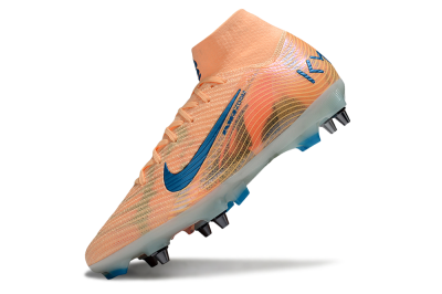 Nike Air Zoom Mercurial Superfly 10 Elite SG Football Boots - Pink/Blue/Whtie