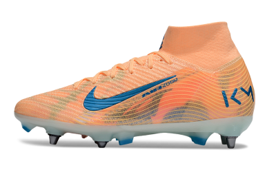 Nike Air Zoom Mercurial Superfly 10 Elite SG Football Boots - Pink/Blue/Whtie