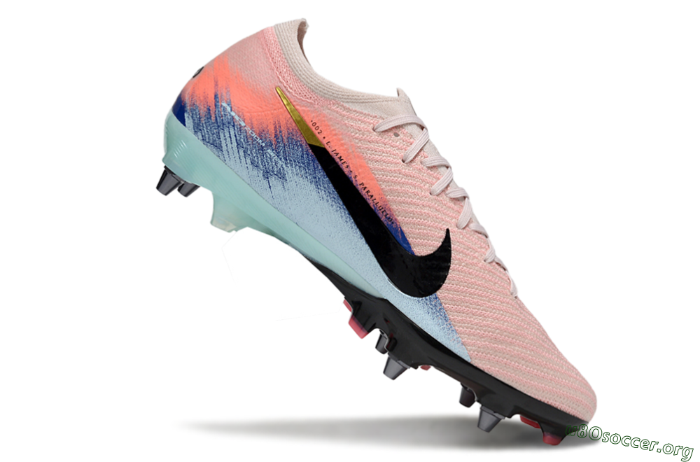 Nike Air Zoom Mercurial Vapor 16 Elite SG Football Boots - Pink/Black/Jade 4