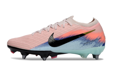 Nike Air Zoom Mercurial Vapor 16 Elite SG Football Boots - Pink/Black/Jade