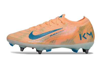 Nike Air Zoom Mercurial Vapor 16 Elite SG Football Boots - Pink/Blue/Yellow