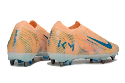 Nike Air Zoom Mercurial Vapor 16 Elite SG Football Boots - Pink/Blue/Yellow