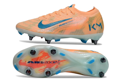 Nike Air Zoom Mercurial Vapor 16 Elite SG Football Boots - Pink/Blue/Yellow