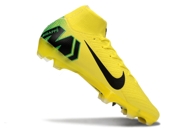 Nike Air Zoom Mercurial Superfly 10 Elite FG Football Boots - Yellow/Black/Green