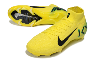 Nike Air Zoom Mercurial Superfly 10 Elite FG Football Boots - Yellow/Black/Green