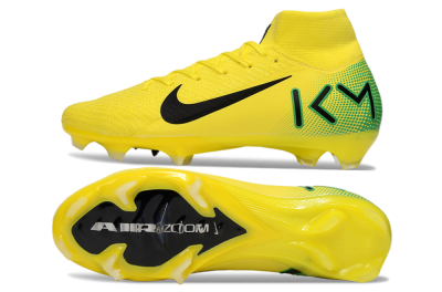Nike Air Zoom Mercurial Superfly 10 Elite FG Football Boots - Yellow/Black/Green