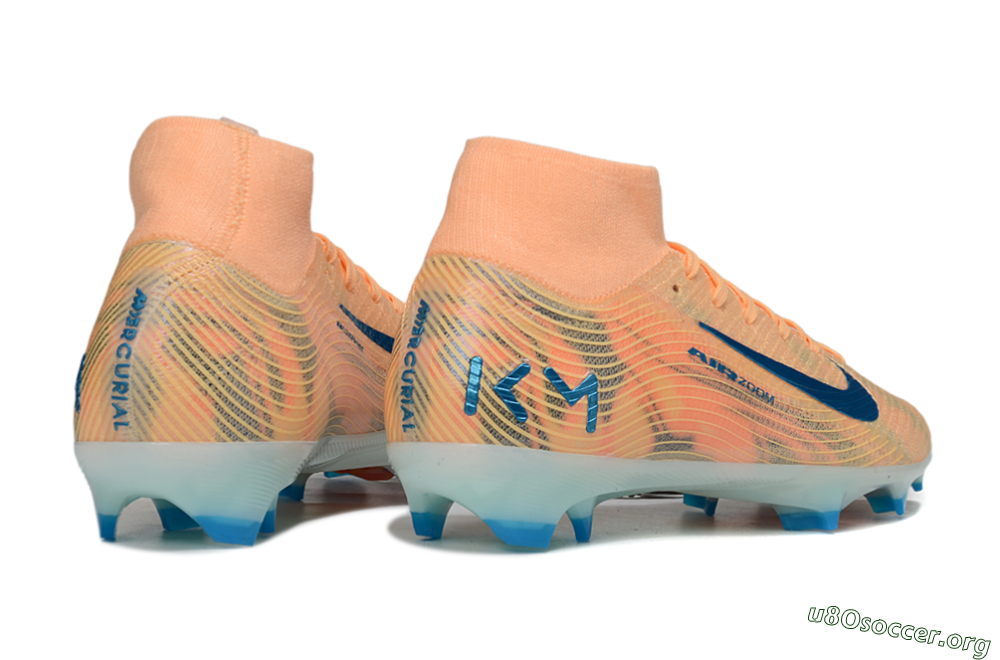 Nike Air Zoom Mercurial Superfly 10 Elite FG Football Boots - Pink/Blue/Whtie 6