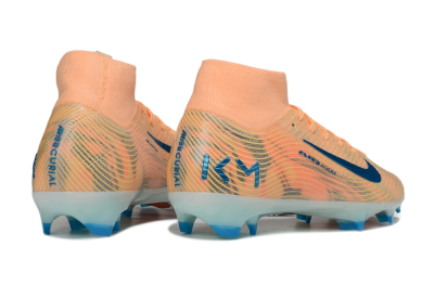 Nike Air Zoom Mercurial Superfly 10 Elite FG Football Boots - Pink/Blue/Whtie