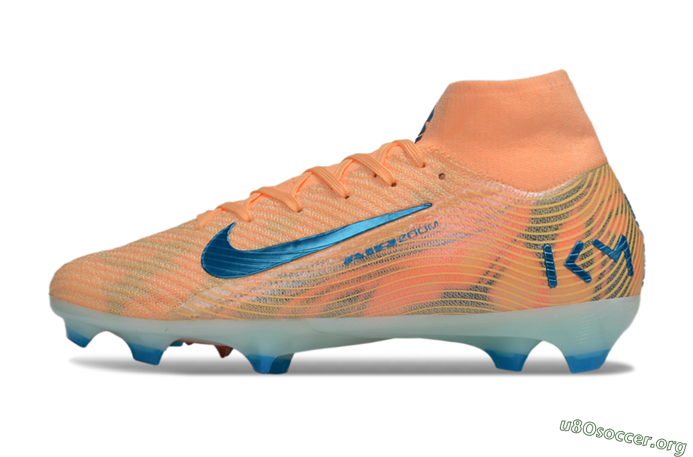 Nike Air Zoom Mercurial Superfly 10 Elite FG Football Boots - Pink/Blue/Whtie 3