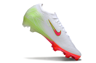 Nike Air Zoom Mercurial Vapor 16 Elite FG Football Boots - White/Pink/Yellow