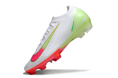 Nike Air Zoom Mercurial Vapor 16 Elite FG Football Boots - White/Pink/Yellow