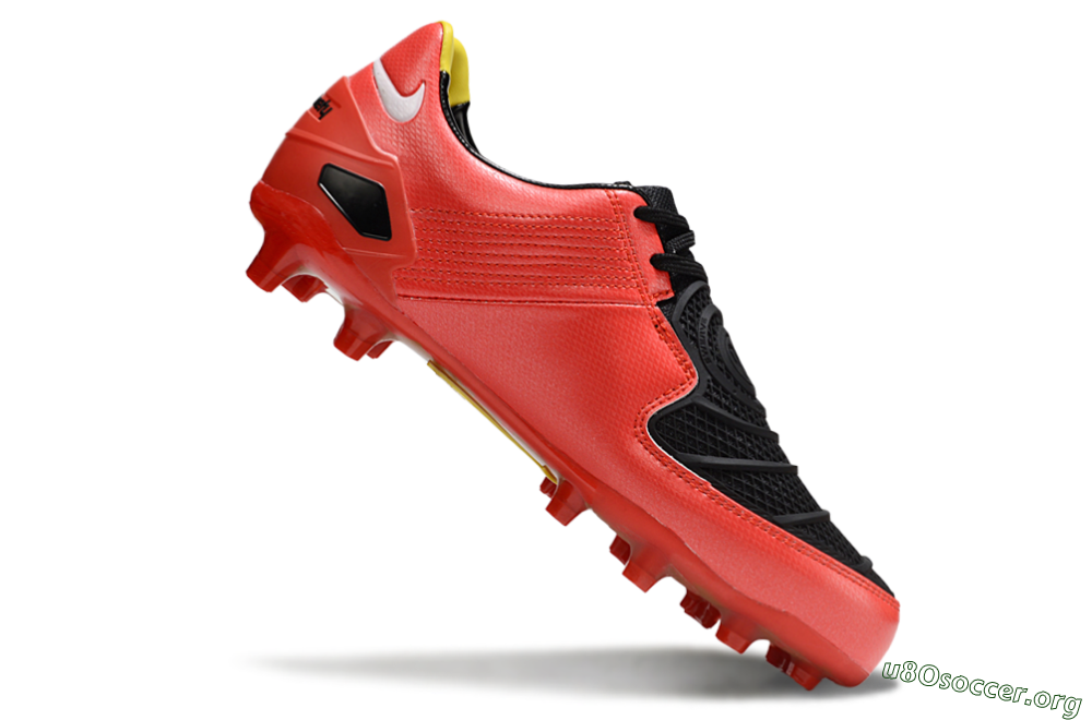 Nike Air Zoom Total 90 Laser FG Football Boots - Red/White/Black 4
