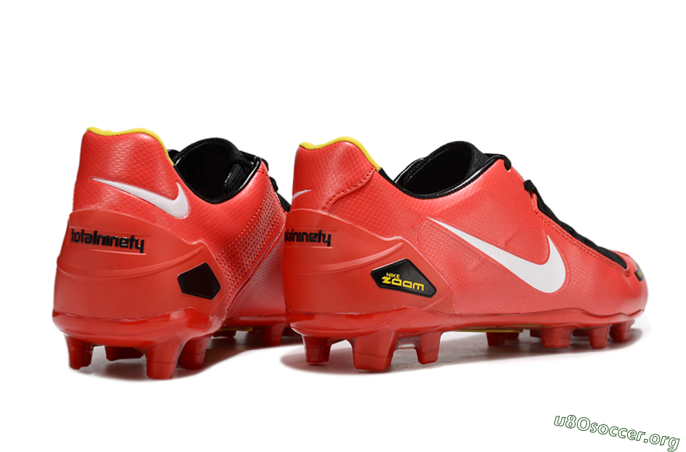 Nike Air Zoom Total 90 Laser FG Football Boots - Red/White/Black 6