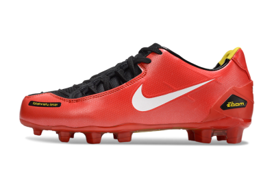 Nike Air Zoom Total 90 Laser FG Football Boots - Red/White/Black