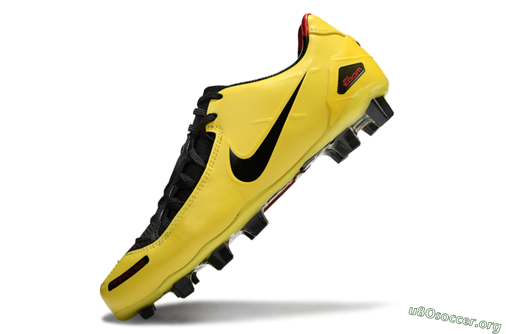 Nike Air Zoom Total 90 Laser FG Football Boots - Yellow/Black/Red 5