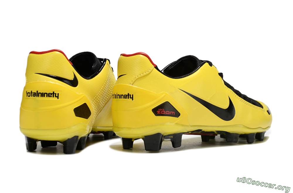 Nike Air Zoom Total 90 Laser FG Football Boots - Yellow/Black/Red 6