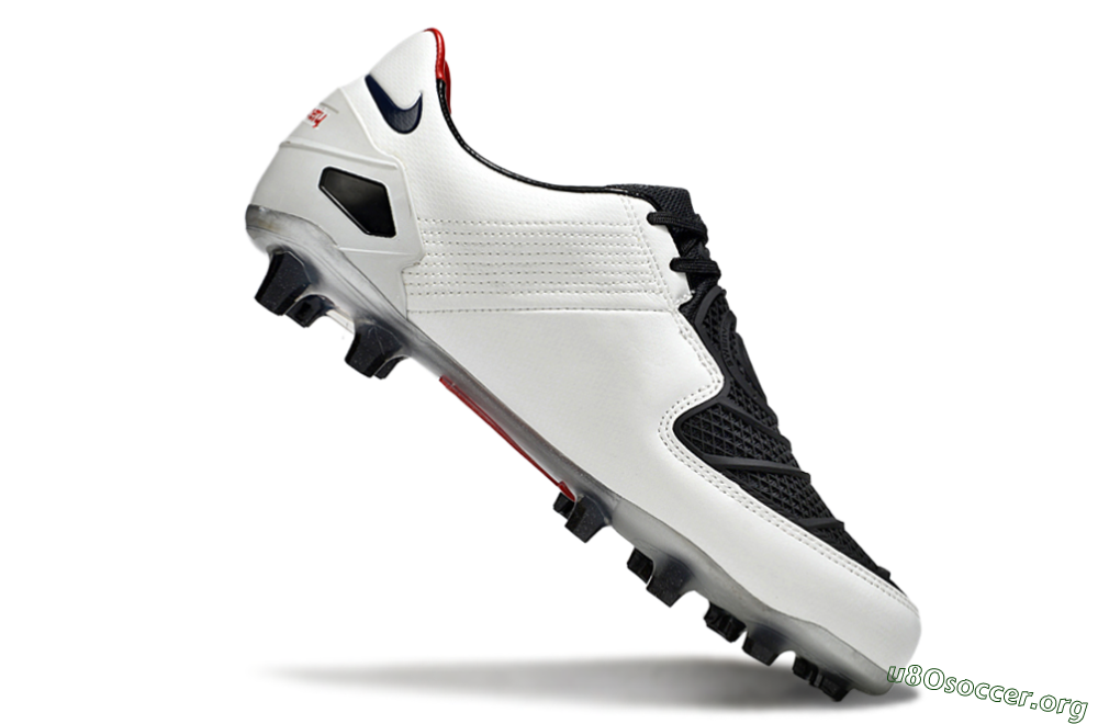 Nike Air Zoom Total 90 Laser FG Football Boots - White/Black/Red 4