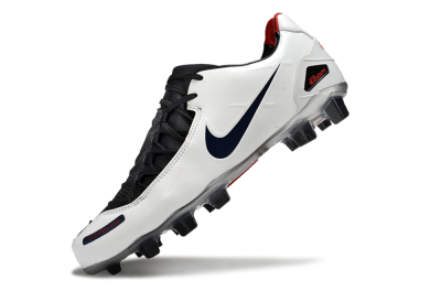 Nike Air Zoom Total 90 Laser FG Football Boots - White/Black/Red