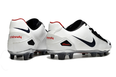 Nike Air Zoom Total 90 Laser FG Football Boots - White/Black/Red