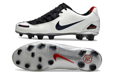 Nike Air Zoom Total 90 Laser FG Football Boots - White/Black/Red