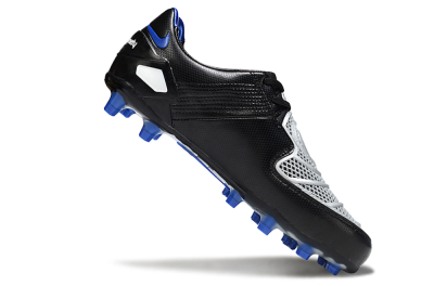Nike Air Zoom Total 90 Laser FG Football Boots - Black/White/Blue