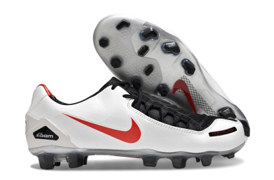 Nike Air Zoom Total 90 III FG Football Boots - White/Red/Black