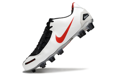 Nike Air Zoom Total 90 III FG Football Boots - White/Red/Black