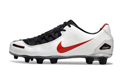 Nike Air Zoom Total 90 III FG Football Boots - White/Red/Black