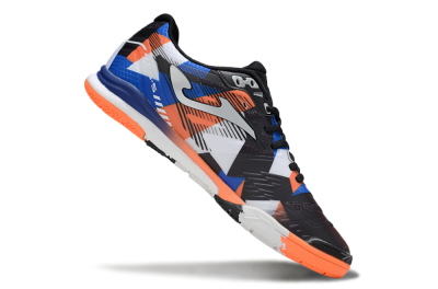 Joma Top Flex IC Football Shoes - Black/Red/Blue