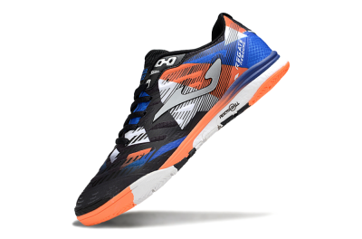 Joma Top Flex IC Football Shoes - Black/Red/Blue