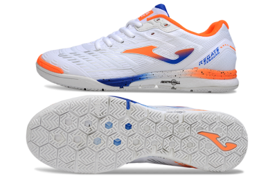 Joma Top Flex IC Football Shoes - White/Blue/Red