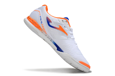 Joma Top Flex IC Football Shoes - White/Blue/Red