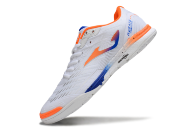 Joma Top Flex IC Football Shoes - White/Blue/Red