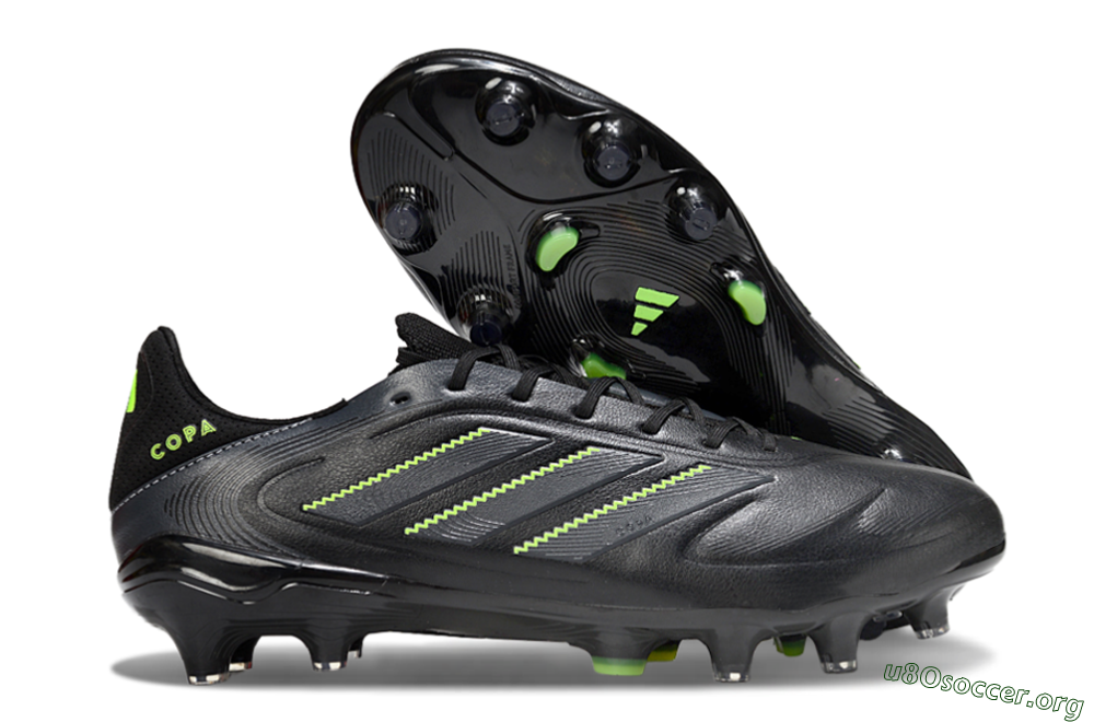 Adidas Copa Pure 3 Elite FG Football Boots - Black/Yellow 2