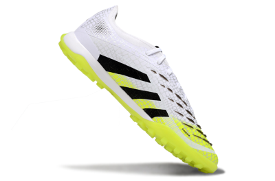 Adidas Predator 25 Elite TF Football Shoes - White/Black/Yellow