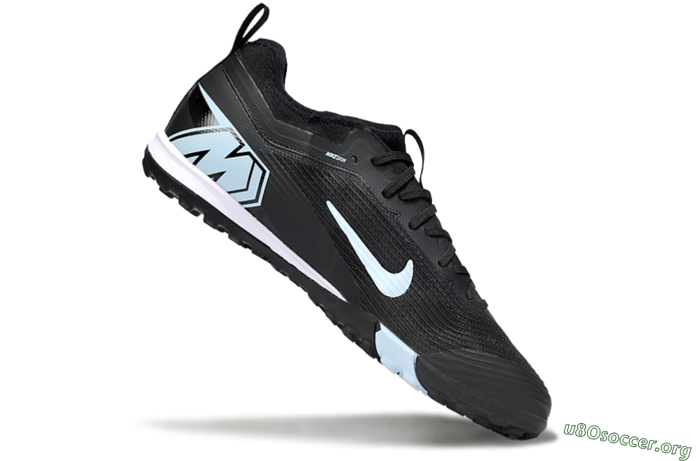 Nike Air Zoom Mercurial Vapor 16 Pro TF Football Shoes - Black/Jade/White 4