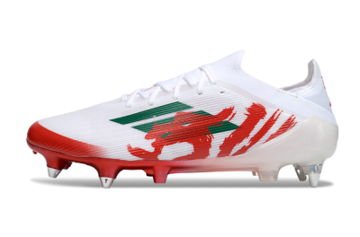 Adidas F50 Elite SG Football Boots - White/Green/Red