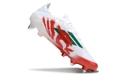 Adidas F50 Elite SG Football Boots - White/Green/Red