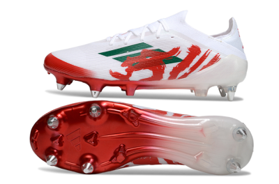 Adidas F50 Elite SG Football Boots - White/Green/Red